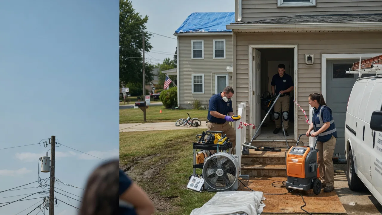Water Damage Repair in Cresbard, SD near me